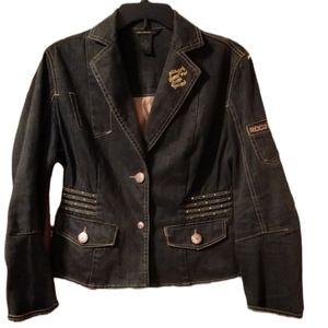 Rocawear Jean Jacket sz XL =16